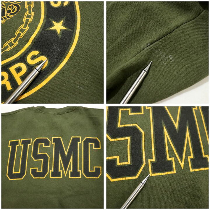 楽天市場】90s USA製 ヴィンテージ SOFFE SWEATS USMC スウェット 