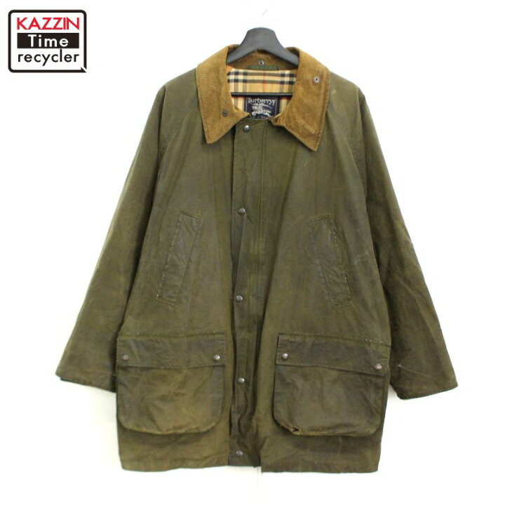 楽天市場】90s イギリス製 ヴィンテージ バーバリー BURBERRY オイルド  