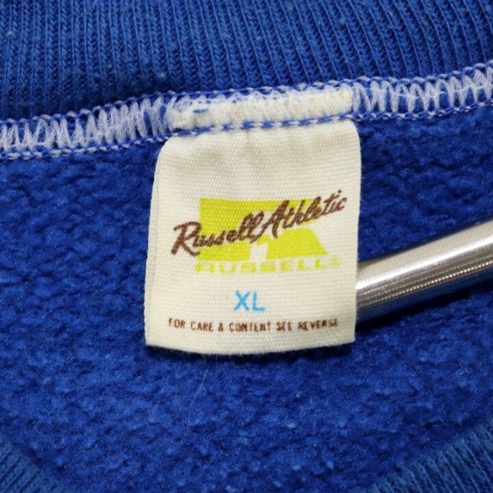 楽天市場】80s USA製 ヴィンテージ ラッセル RUSSELL 金タグ カレッジ 