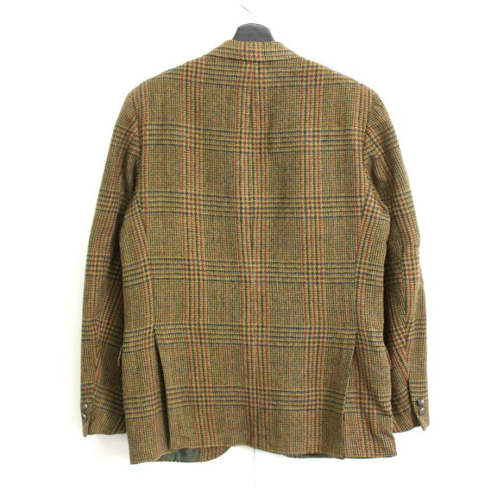 楽天市場】60s ヴィンテージ チェック柄 3つボタン ウール テーラード  