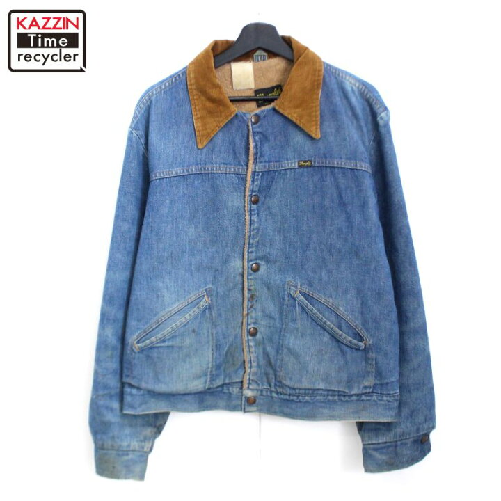 楽天市場】70s USA製 ヴィンテージ ラングラー Wrangler 襟  