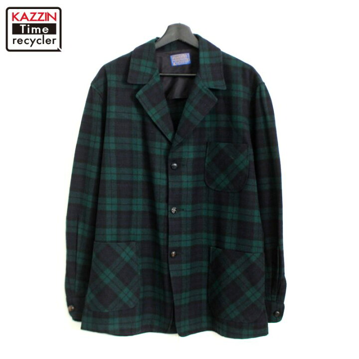 楽天市場】70s USA製 ヴィンテージ ペンドルトン PENDLETON チェック柄 