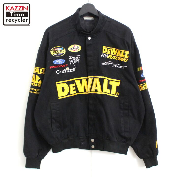 楽天市場】00s TeamCaliber NASCAR DEWALT レーシングジャケット 古着 