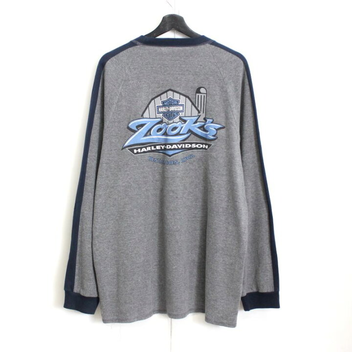 楽天市場】00s USA製 ハーレーダビッドソン HARLEY DAVIDSON 袖ライン 