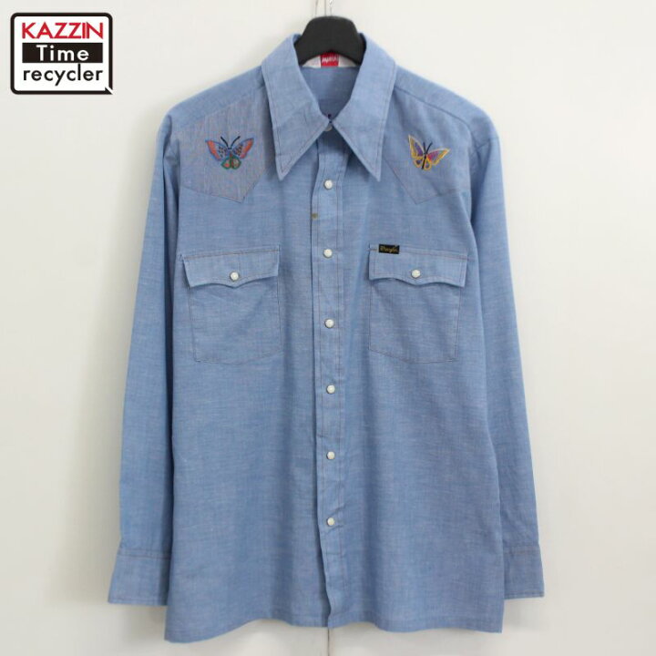 楽天市場】70s USA製 ヴィンテージ ラングラー Wrangler ヒッピー  