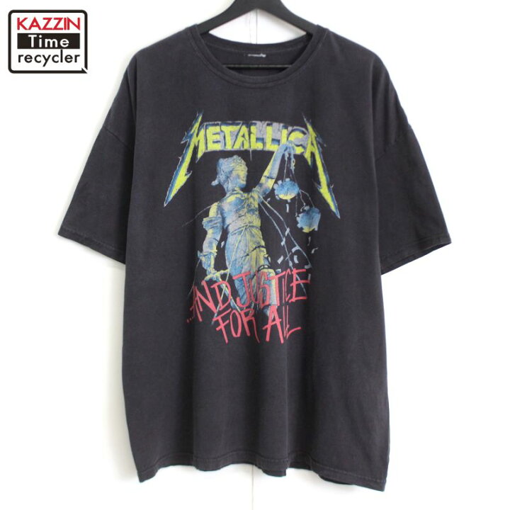 楽天市場】00s メタリカ Metallica 両面プリント バンドTシャツ 古着 