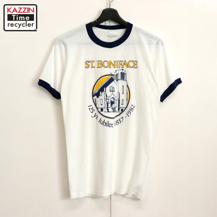 80s スクリーンスターズ リンガーtシャツ/企業tシャツ USA製 XL 楽天 
