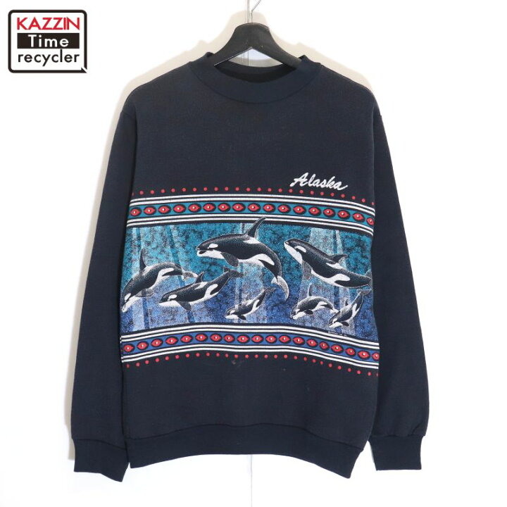 楽天市場】【中古】90s USA製 ヴィンテージ アニマル シャチ 