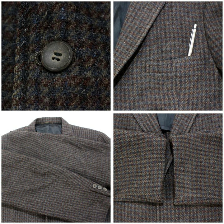 楽天市場】【中古】70s ヴィンテージ ハリスツイード HARRIS TWEED 