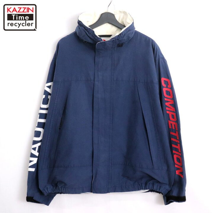 NAUTICA ノーティカ ナイロンジャケット ネイビー Lサイズ NAUTICA  