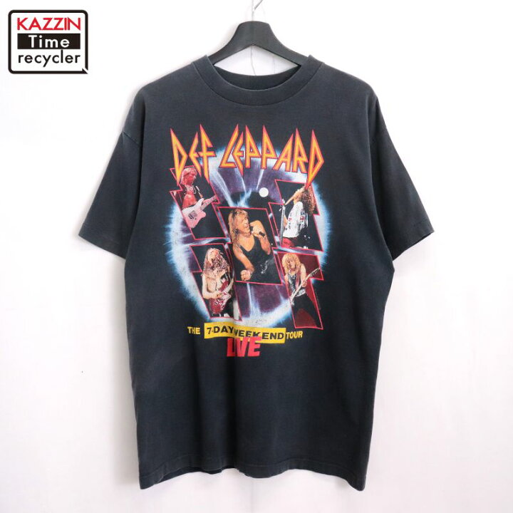 楽天市場】【中古】90s USA製 ヴィンテージ デフレパード Def Leppard 