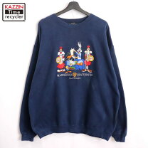 楽天市場】ルーニーテューンズ トレーナー（メンズファッション）の通販 【最安値】Looney Tunes トレーナー XXL ネイビー