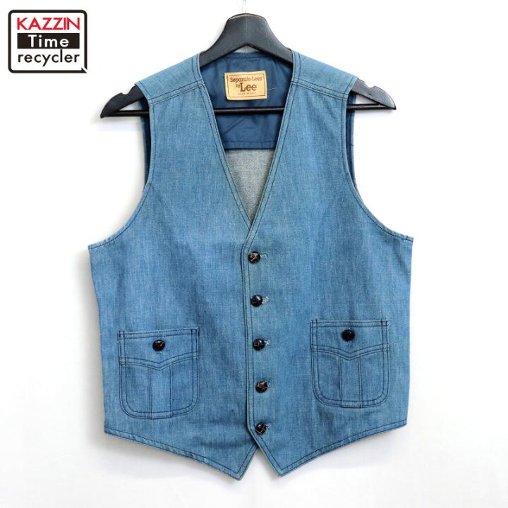 楽天市場】【中古】70s USA製 ヴィンテージ リー Lee デニムベスト 