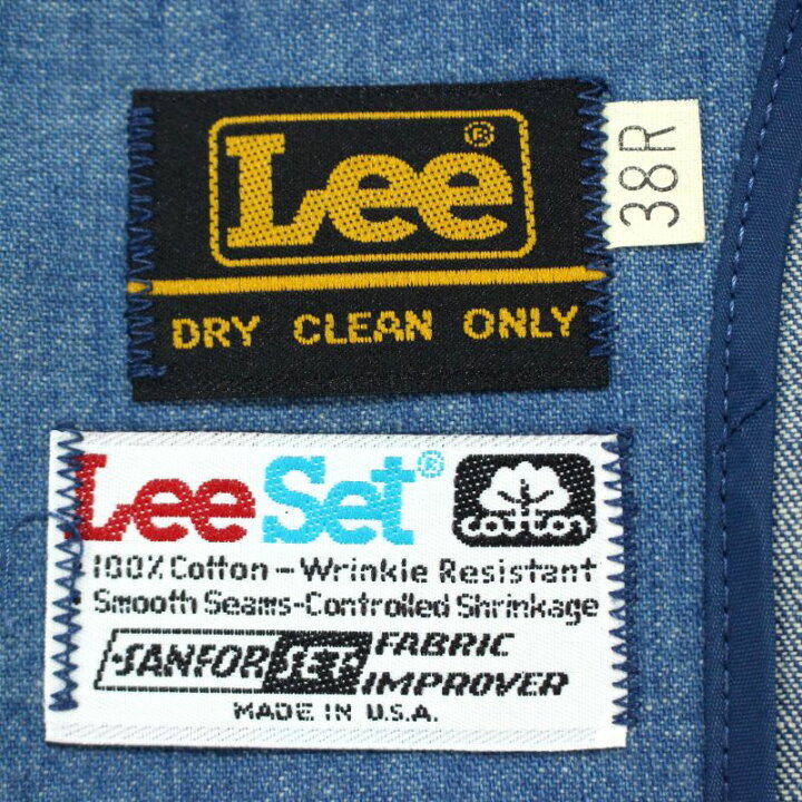 楽天市場】【中古】70s USA製 ヴィンテージ リー Lee デニムベスト 