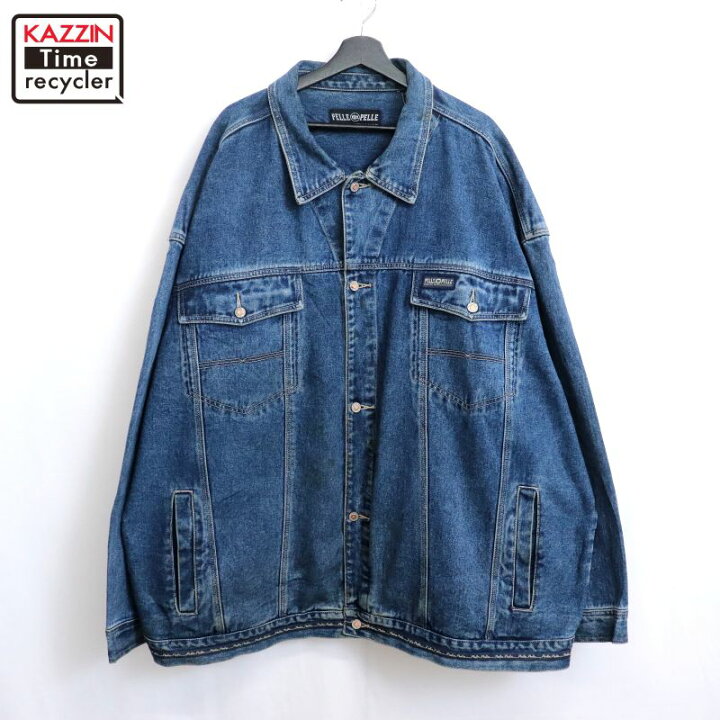 楽天市場】【中古】00s ペレペレ pellepelle デニムジャケット 古着 