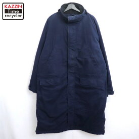 【中古】00s エルエルビーン L.L.Bean 裏地フリース 中綿 ナイロンジャケット 古着 メンズ 表記XLサイズ ネイビー