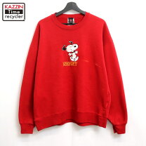 楽天市場】peanuts snoopy（カラーレッド）（スウェット・トレーナー 