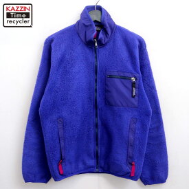 【中古】90s USA製 ヴィンテージ パタゴニア patagonia STYLE 25021 フリースジャケット 古着 メンズ 表記Sサイズ パープル