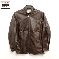 楽天市場】シングルライダース ブラウン 中古の通販
