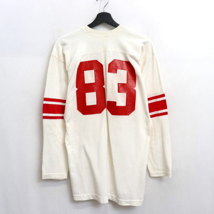 楽天市場】【中古】70s ヴィンテージ ナンバリング フットボールT 
