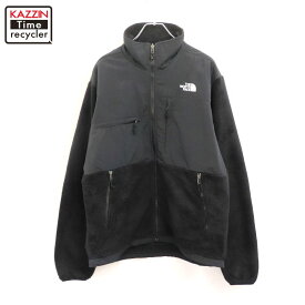 【中古】00s ノースフェイス THENORTHFACE デナリ フリースジャケット 古着 メンズ 表記Mサイズ ブラック