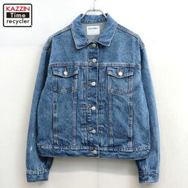 【中古】00s オールドネイビー OLD NAVY デニムジャケット 古着 レディース 表記Mサイズ ブルー