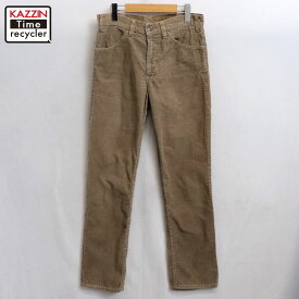 【中古】80s USA製 ヴィンテージ リーバイス Levi's 519 コーデュロイ パンツ 古着 メンズ 表記30×31サイズ ブラウン
