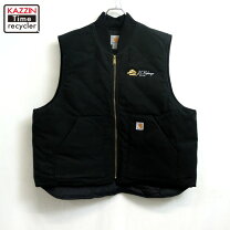 楽天市場】carhartt ダック ベスト ブラックの通販