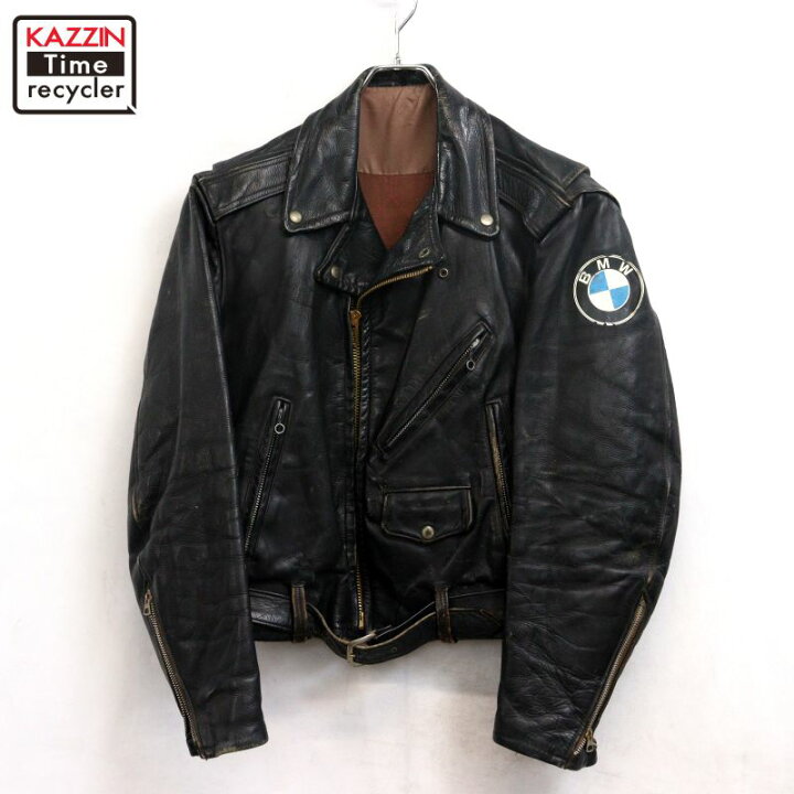 楽天市場】【中古】60s ヴィンテージ BMW ダブルライダースジャケット
