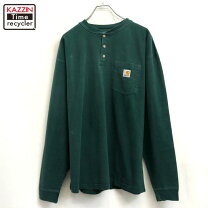 楽天市場】カーハート ヘンリーネック ロンt（Tシャツ・カットソー 