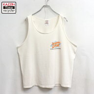 【中古】90s ヴィンテージ Fruit of the Loom タンクトップ 古着 メンズ 表記XLサイズ ホワイト
