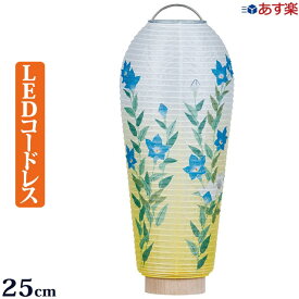 【9/12-15限定 ポイントアップ】盆提灯 ミニ 盆ちょうちん モダン 『 小珠 桔梗【LED電池灯付コードレス】』【最強翌日配送】ミニ提灯 お盆提灯 新型 初盆 新盆 提灯 ミニサイズ 岐阜提灯(仏壇 おしゃれ お盆 灯篭 初盆飾り 新盆飾り 灯籠 仏具 ちょうちん)