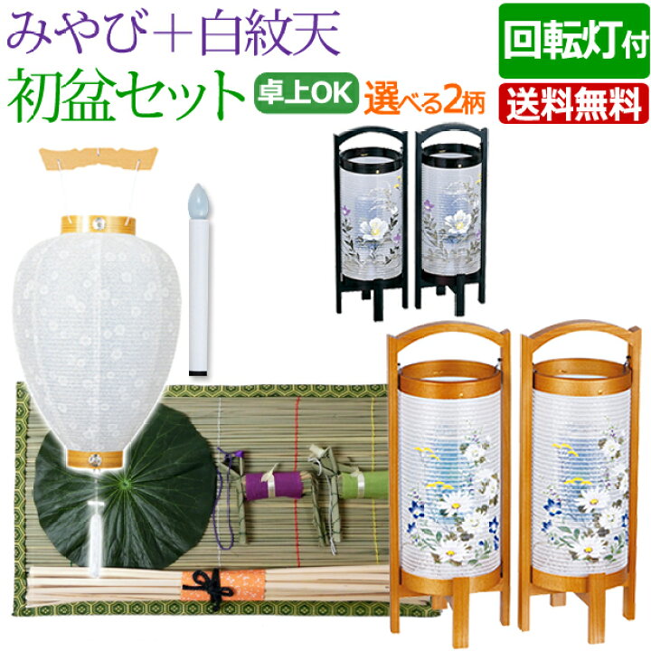 楽天市場】クーポン配布中! 盆提灯 盆ちょうちん お盆提灯 仏具用品 