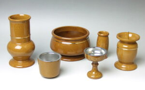 【仏具】モダン仏具セット『優愛 6具足』(ミニ仏壇 法事 法要 仏壇用小型仏壇 お彼岸 家具調仏壇 仏事用 彼岸 現代 仏事 家具調仏具 小型上置型仏壇 仏具 仏壇 セット 仏具セット モダン お