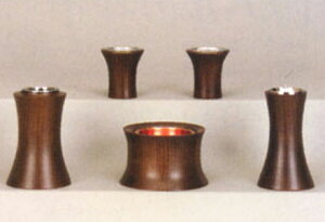 【仏具】モダン仏具セット『ビーナス ダークオーク 5点セット』( ミニ仏壇 小型仏壇 家具調仏壇 現代 家具調仏具 小型上置型仏壇 仏具 仏壇 セット 仏具セット モダン 仏具用品 おしゃれ 仏