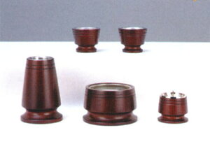 【仏具】モダン仏具セット『桔梗 紫檀色 5点セット』( ミニ仏壇 小型仏壇 家具調仏壇 現代 家具調仏具 小型上置型仏壇 仏具 仏壇 セット 仏具セット モダン 仏具用品 おしゃれ 仏壇仏具 ミニ