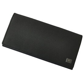 ポーター カレント ウォレット 052-02201 吉田カバン PORTER CURRET WALLET メンズ 長財布 本革 財布 牛革 革 ブラック 小銭入れ付 コイン入れ付 札入れ 男性 ブランド 薄い 大容量 レザー 財布