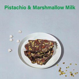 ピスタチオ＆マシュマロ ミルク KOBE CHOCO／神戸チョコ／チョコレート／ミルクチョコレート／バディーチョコレート／スイーツ／割チョコ／神戸／ギフト／手土産／おやつ／プレゼント／お取り寄せ／贈り物