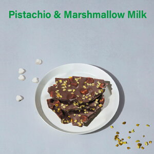 ピスタチオ&マシュマロ ミルク KOBE CHOCO/神戸チョコ/チョコレート/ミルクチョコレート/バディーチョコレート/スイーツ/割チョコ/神戸/ギフト/手土産/おやつ/プレゼント/お