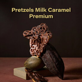 プレッツェル ミルクキャラメル プレミアム KOBE CHOCO／神戸チョコ／チョコレート／ミルクチョコレート／バディーチョコレート／スイーツ／割チョコ／神戸／ギフト／手土産／おやつ／プレゼント／お取り寄せ／贈り物