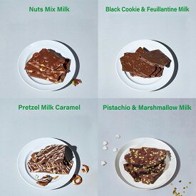 4種ミルクアソートKOBE CHOCO／神戸チョコ／チョコレート／ミルクチョコレート／アソートチョコレート／バディーチョコレート／スイーツ／割チョコ／神戸／アソート／ギフト／手土産／詰め合わせ／おやつ／プレゼント／お取り寄せ／贈り物