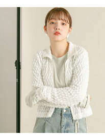 【SALE／50%OFF】フロントZIPフェザーロングTEE KBF ケービーエフ トップス カットソー・Tシャツ ホワイト ブラック【RBA_E】[Rakuten Fashion]