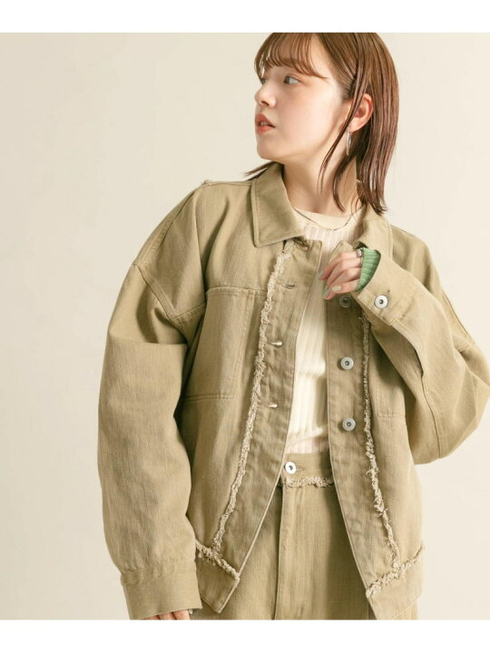 楽天市場】【SALE／50%OFF】フリンジカーブヘムジャケット KBF 