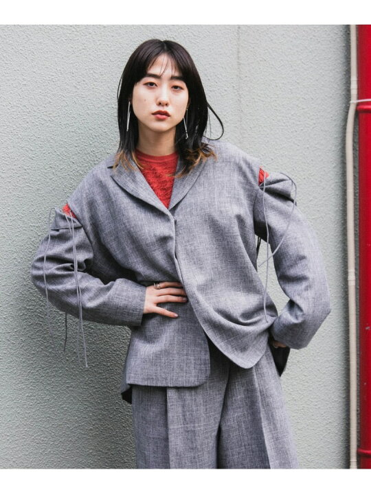 楽天市場】【SALE／20%OFF】リボンディティールジャケット KBF 