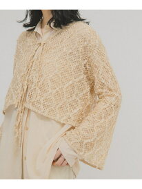 【SALE／60%OFF】フェザーメッシュカーディガン KBF ケービーエフ トップス カーディガン ブルー ベージュ ブラック【RBA_E】[Rakuten Fashion]