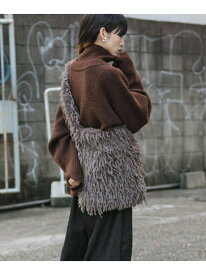 【SALE／50%OFF】ファービッグBAG KBF ケービーエフ バッグ ショルダーバッグ ホワイト ブラウン【RBA_E】[Rakuten Fashion]