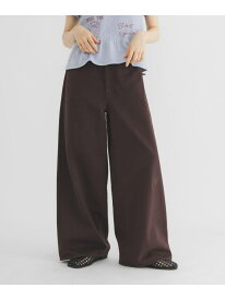ミニマルWIDEパンツ KBF ケービーエフ パンツ その他のパンツ ブラウン ブラック ピンク【送料無料】[Rakuten Fashion]