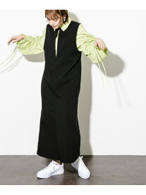 【SALE／30%OFF】Iライン2WAYジャンパースカート KBF ケービーエフ ワンピース・ドレス ワンピース ブラック グレー ベージュ【RBA_E】【送料無料】[Rakuten Fashion]