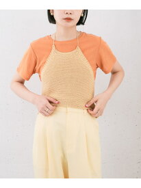【SALE／70%OFF】コンパクトベーシックTシャツ KBF ケービーエフ トップス カットソー・Tシャツ ホワイト オレンジ ブラウン ブルー【RBA_E】[Rakuten Fashion]