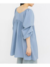 【SALE／30%OFF】タックスリーブミニワンピース KBF ケービーエフ ワンピース・ドレス その他のワンピース・ドレス ブルー ホワイト ブラック【RBA_E】【送料無料】[Rakuten Fashion]
